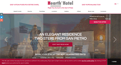 Desktop Screenshot of hearthhotel.com